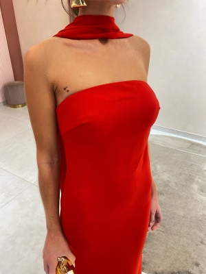 Vestido Bustelo Rojo