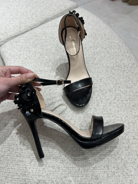 Sandales à talons Spring Black