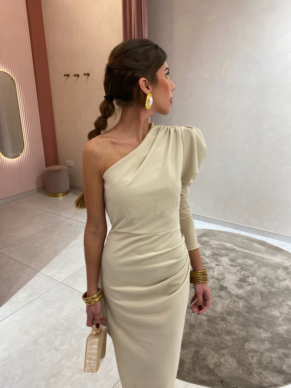 Colette Beige Dress
