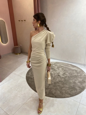 Colette Beige Dress