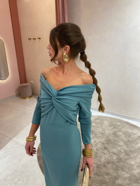 Vestido Santa Cruz Aquamarine