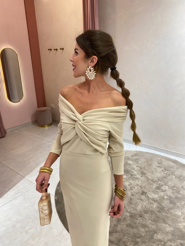 Robe beige Santa Cruz