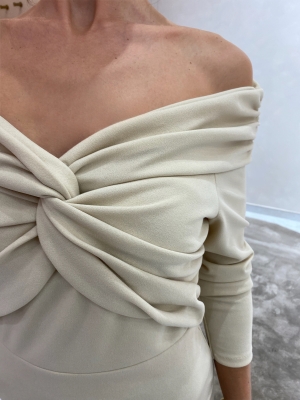 Robe beige Santa Cruz