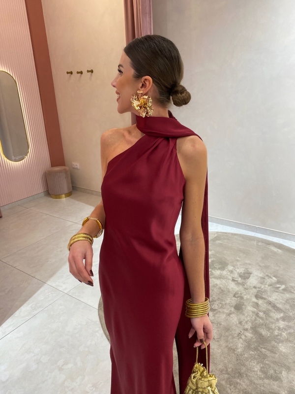 Vestido Llorente Garnet