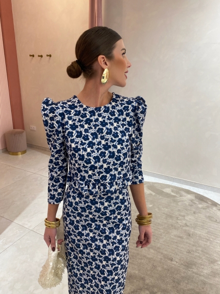 Conjunto azul Tunísia