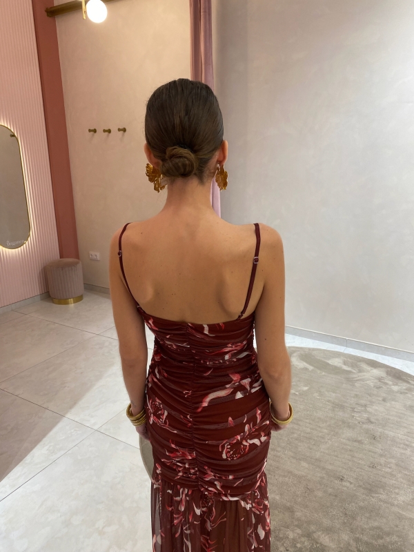 Robe Molviedro Grenat/Marron