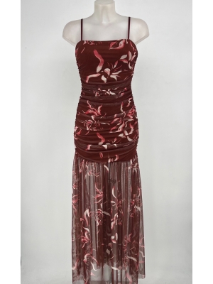 Garnet/Brown Molviedro Dress