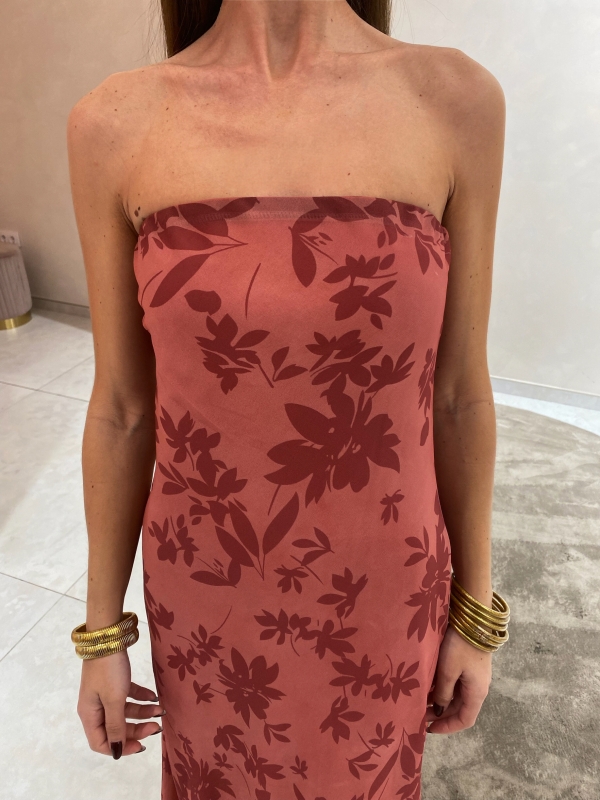 Cleophas Coral Dress