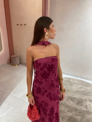 Vestido Cleofás Rosado