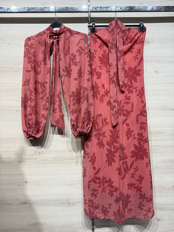 Cleophas Coral Dress