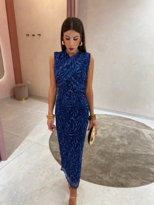 Vestido Gebello Azul