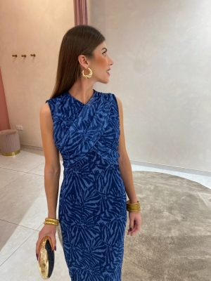 Gebello Dress Blue
