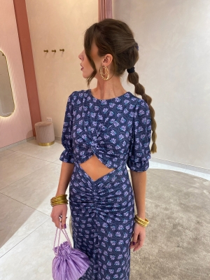 Vestido azul Jovani