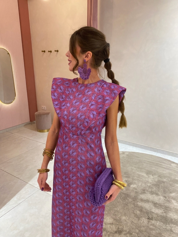Vestido Murillo Garnet/Purple