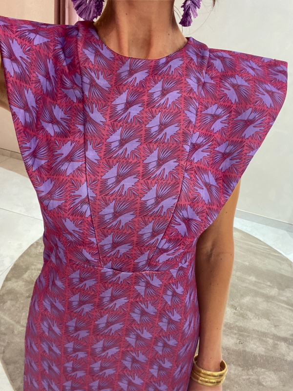 Vestido Murillo Garnet/Purple
