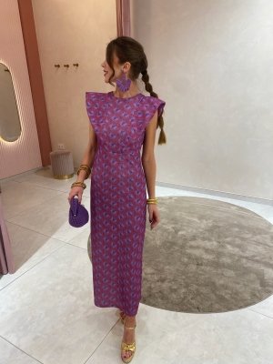 Vestido Murillo Garnet/Purple
