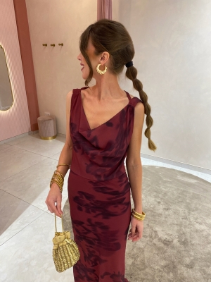 Velasco Garnet Dress