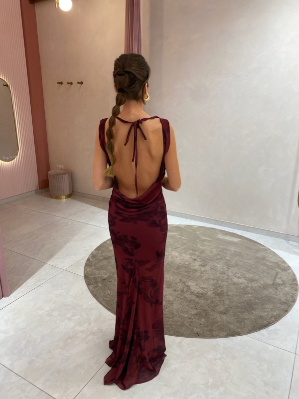 Velasco Garnet Dress