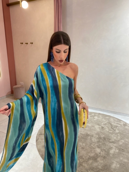 Vestido Piemonte Azul 2