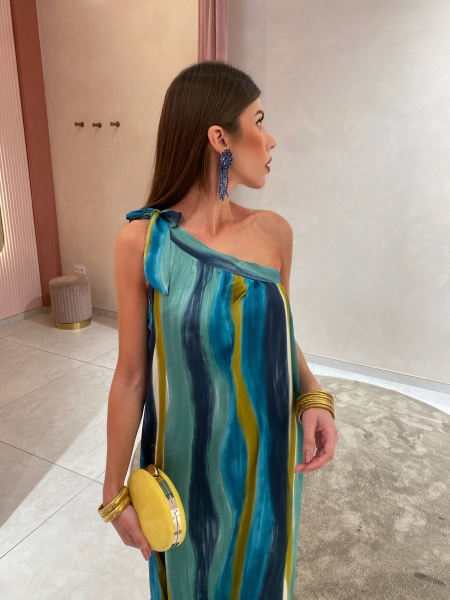 Vestido Corinto Blue