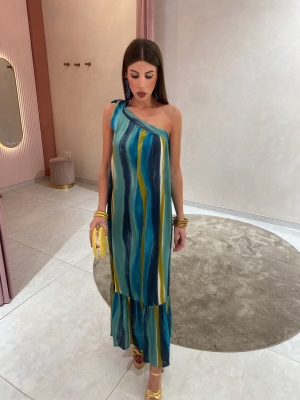 Vestido Corinto Blue