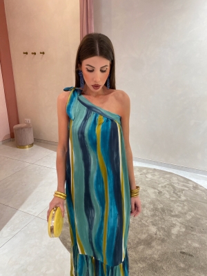 Vestido Corinto Blue