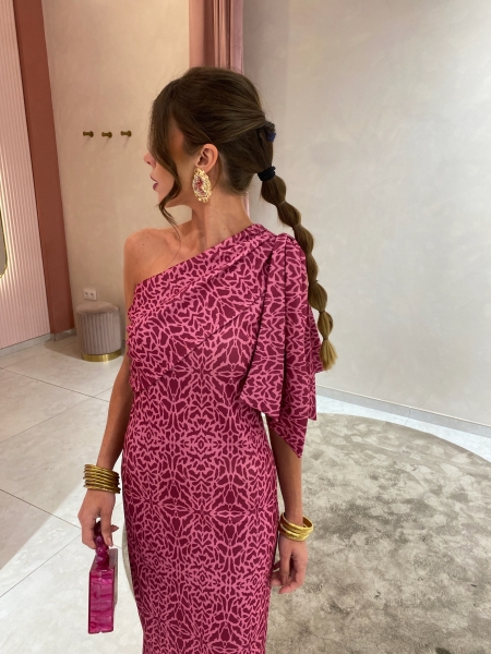 Dress Rovira Cebrado Pink