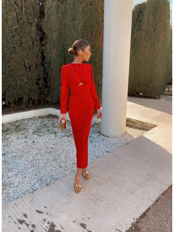 Vestido Yina Rojo