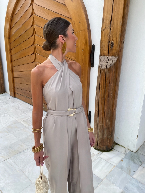 Tuta Hibiscus Beige