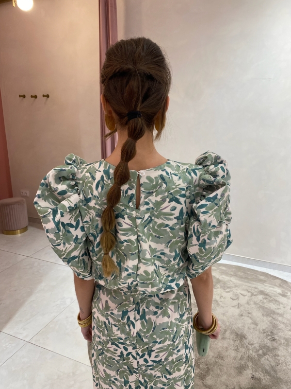 Cebrián Green Dress