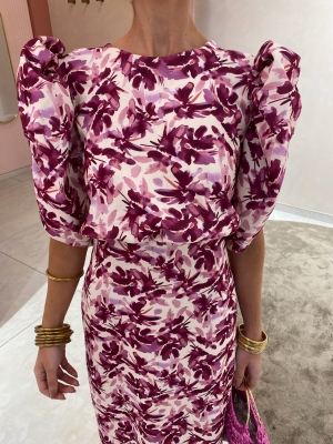 Vestido Cebrián Bougainvillea