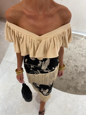 Soleá Black Skirt