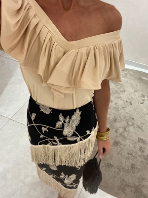 Soleá Black Skirt