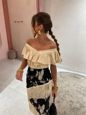Soleá Black Skirt