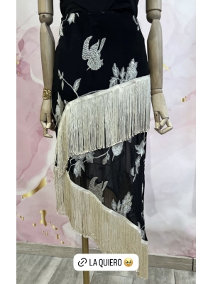 Soleá Black Skirt