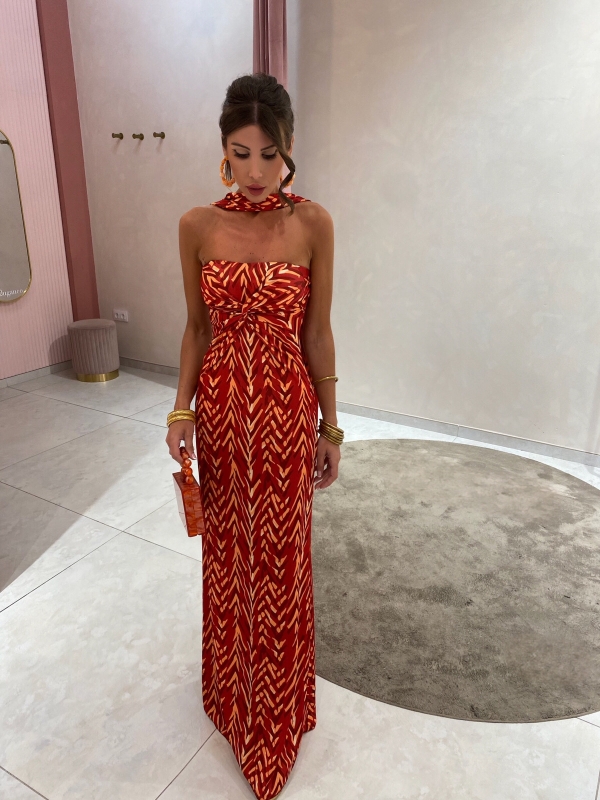 Caucasian dress Caldera
