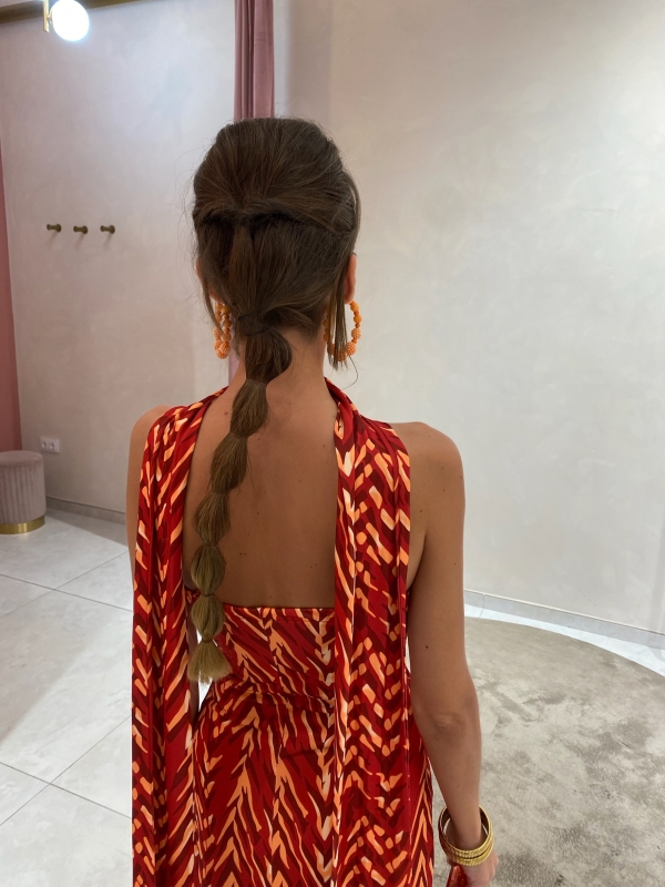 Caucasian dress Caldera