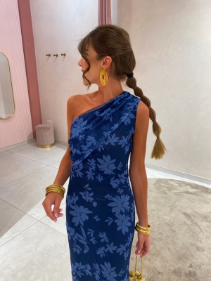 Robe San Roman Bleu