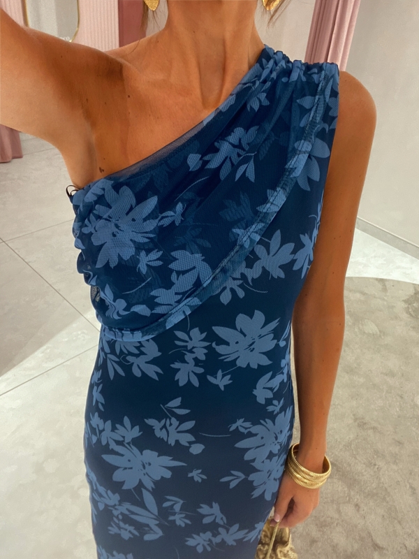 Vestido San Román Azul
