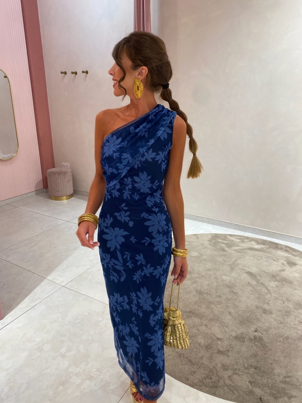 Vestido San Román Azul