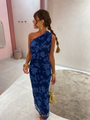 Robe San Roman Bleu