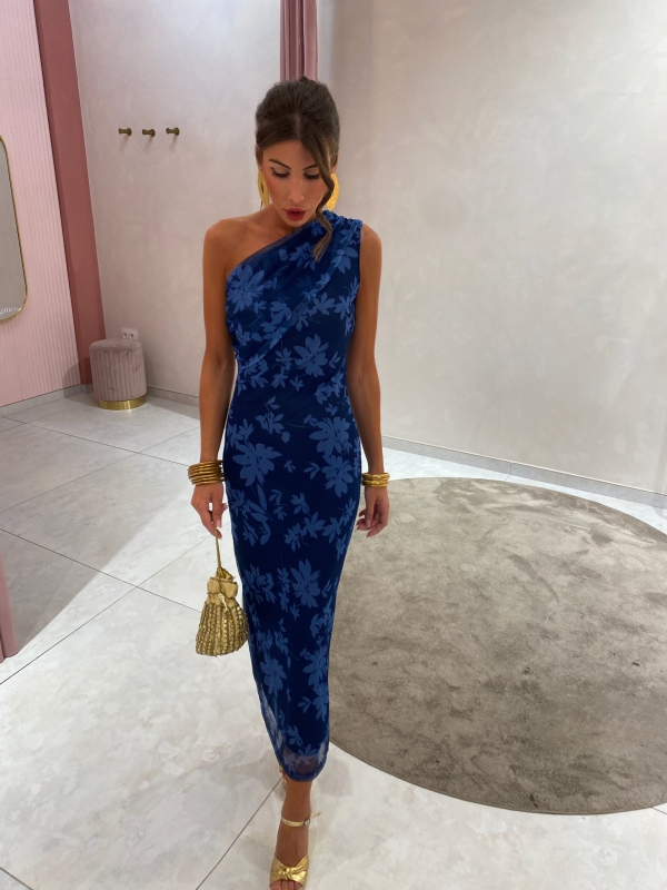 Robe San Roman Bleu