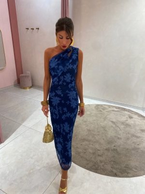 Robe San Roman Bleu