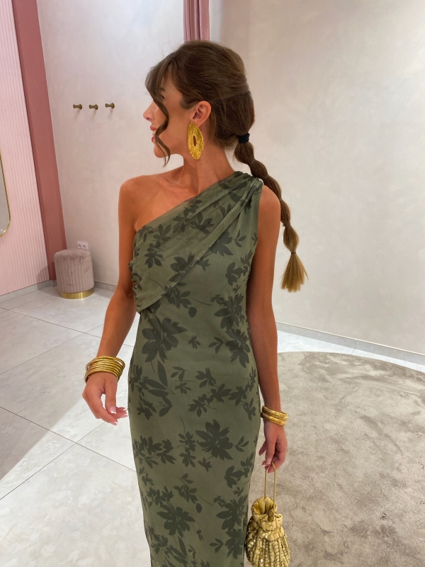 San Roman Green Dress