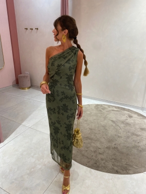 San Roman Green Dress