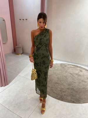 San Roman Green Dress