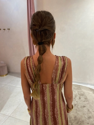 Dress Mesura Brown/Green