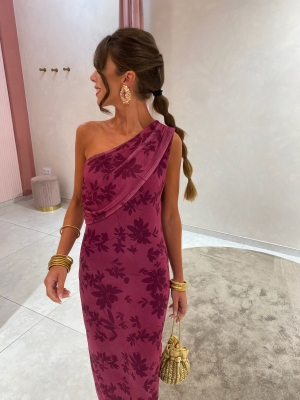 Vestido San Román Rosado