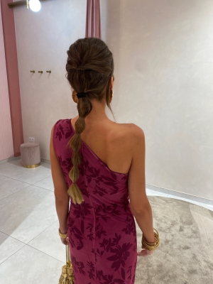 Vestido San Román Rosado