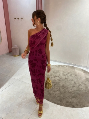 Vestido San Román Rosado